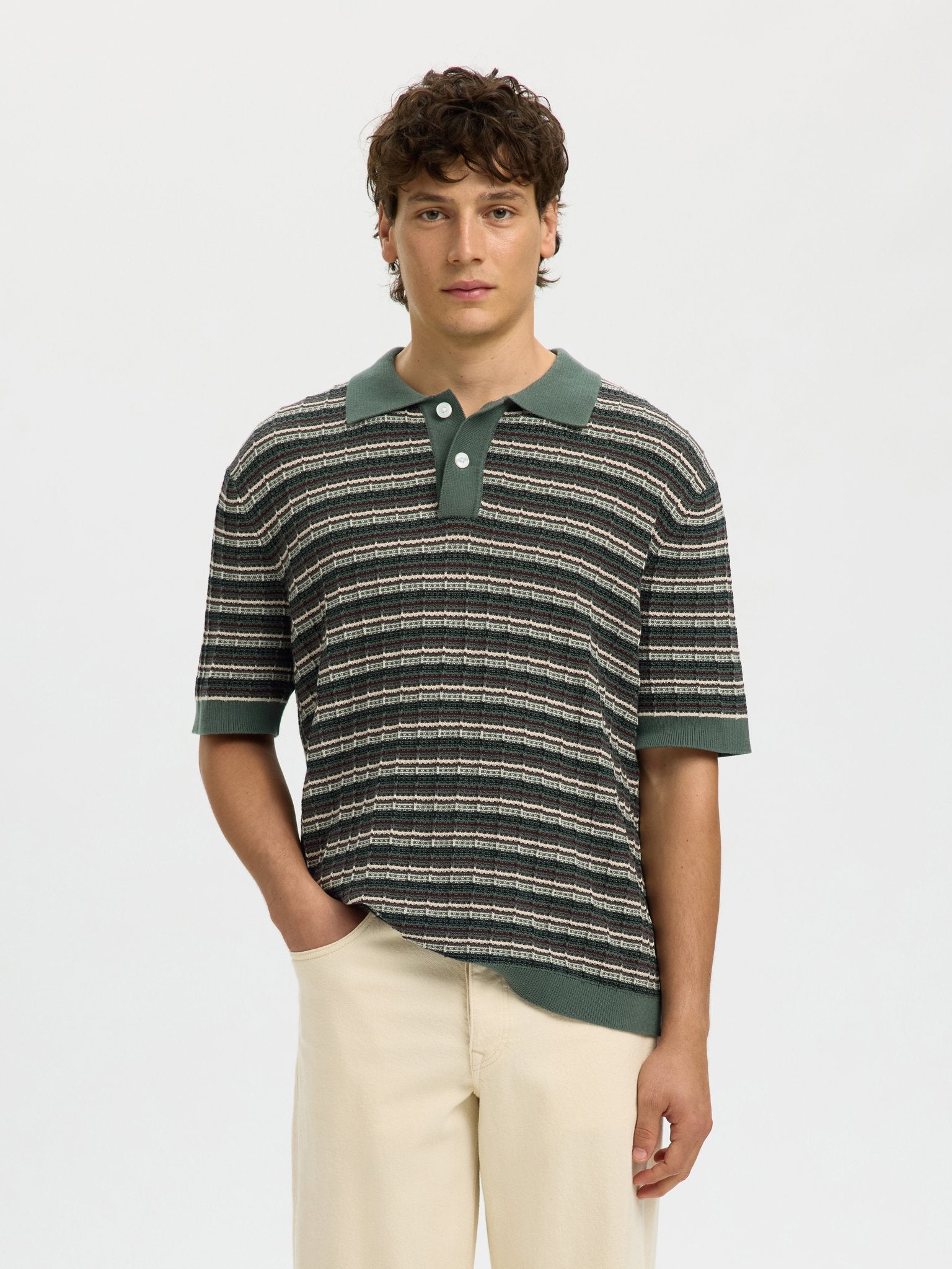 Selected homme Herren Polo-Shirts  Balsa