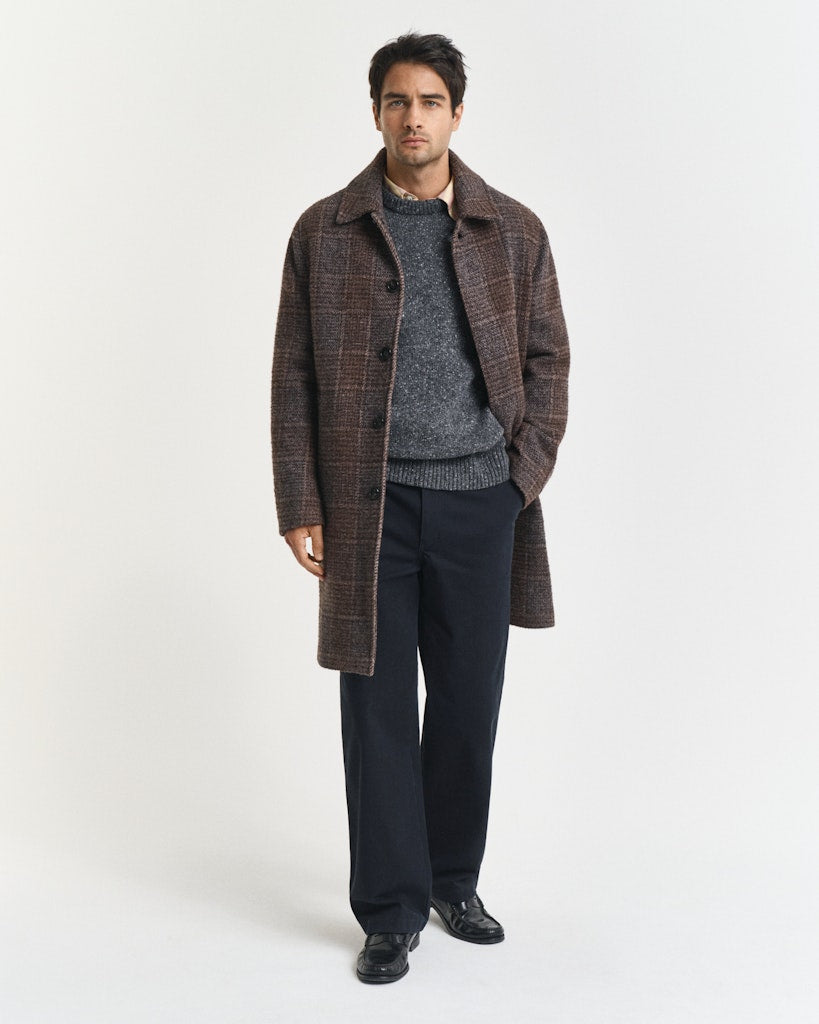 Gant Herren Pullover  Charcoal Mel