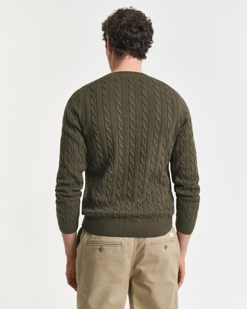 Gant Herren Pullover Khaki Green