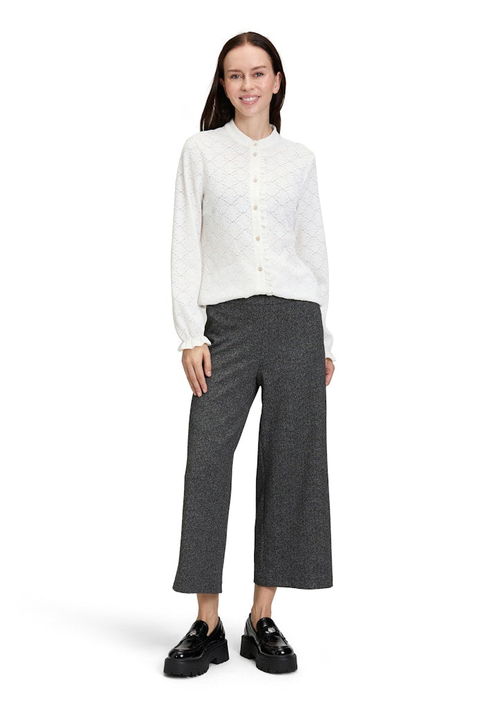 Cartoon Damen Blusen Bright White