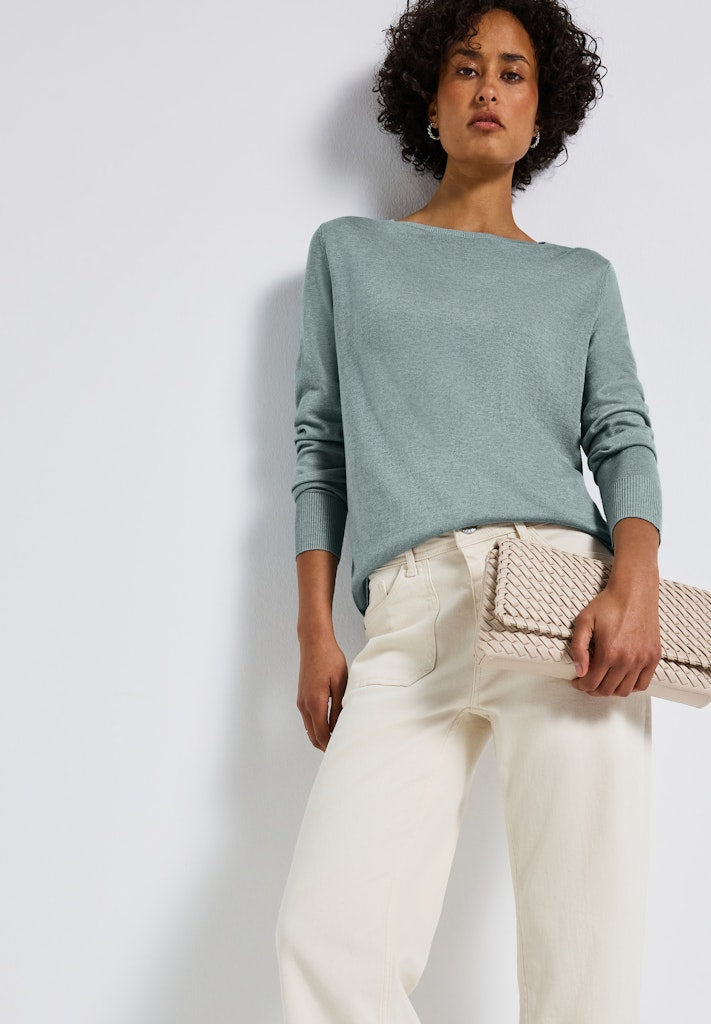 Street One Damen Pullover  Nile Blue
