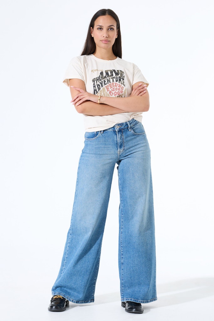 Garcia Damen T-Shirts Whitecap