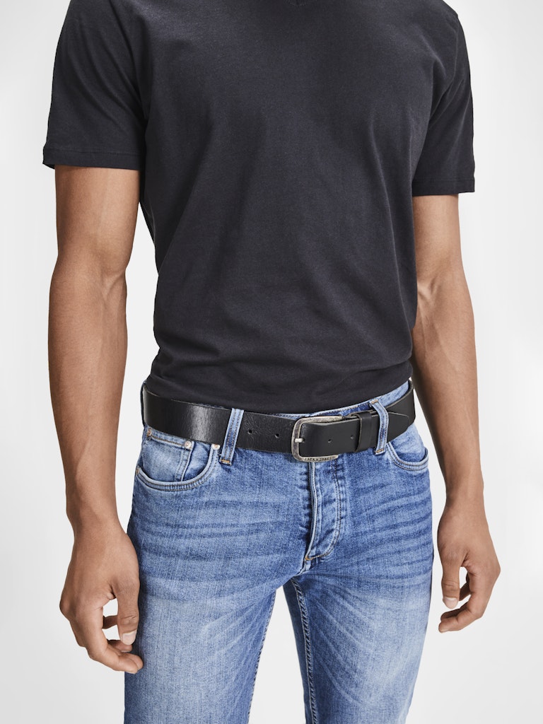 Jack & Jones Herren Gürtel Black