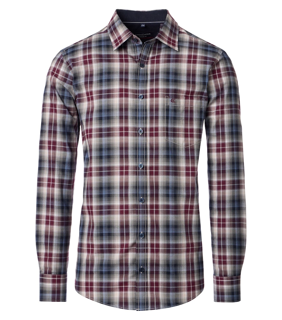 Casa Moda Herren Hemden  Rot