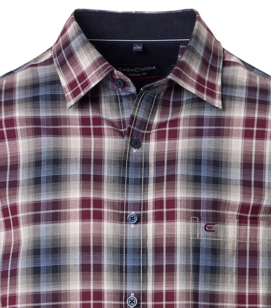 Casa Moda Herren Hemden  Rot