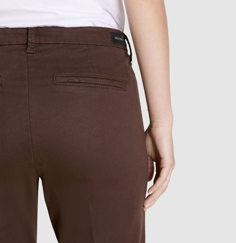 Mac Damen Hosen Truffle Brown P