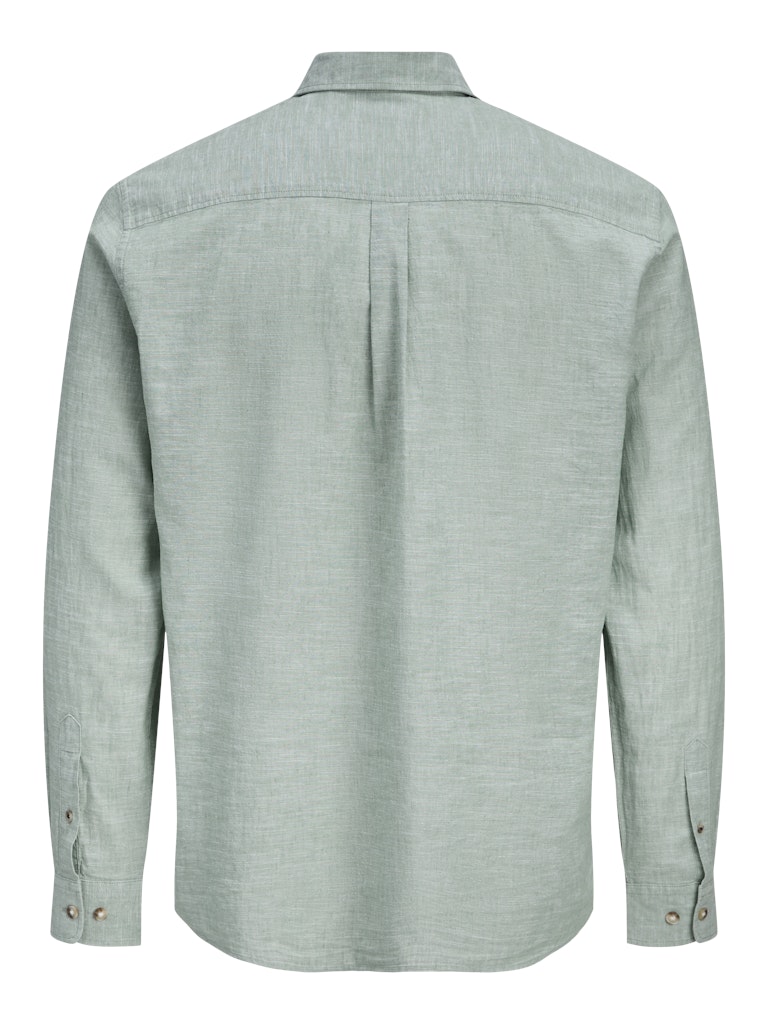 Jack & Jones Herren Hemden lang Granite Green
