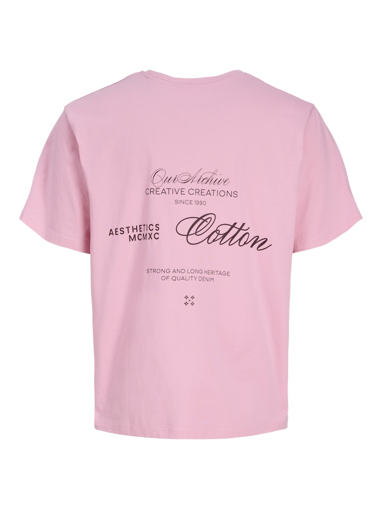 Jack & Jones Herren T-Shirts kurz Prism Pink