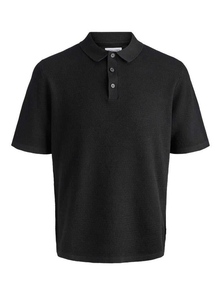 Jack & Jones Herren Polo-Shirts Black