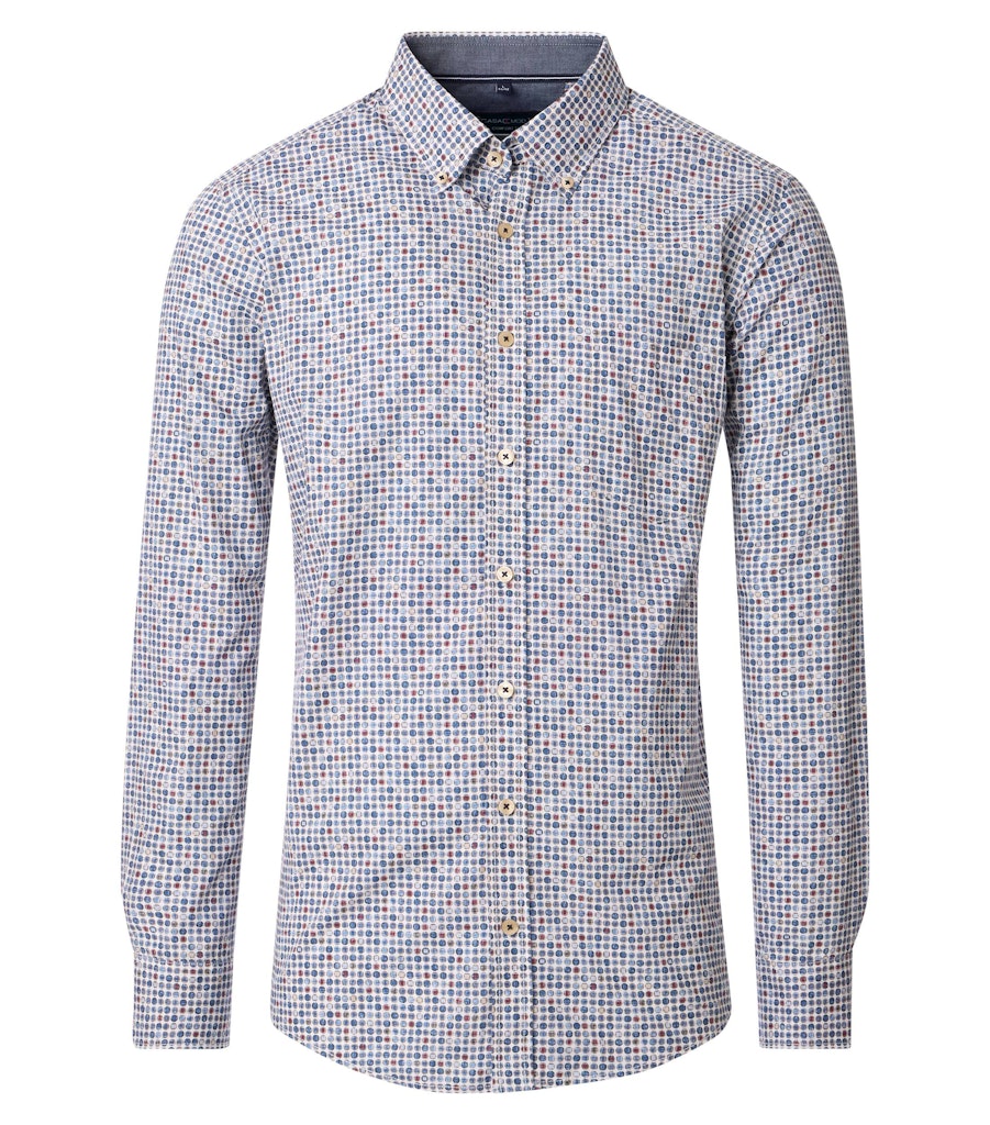 Casa Moda Herren Hemden  Blau