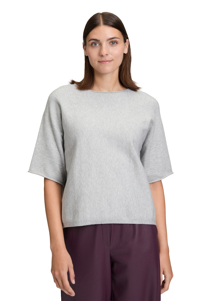 Betty & Co Damen Pullover Light Silver Me