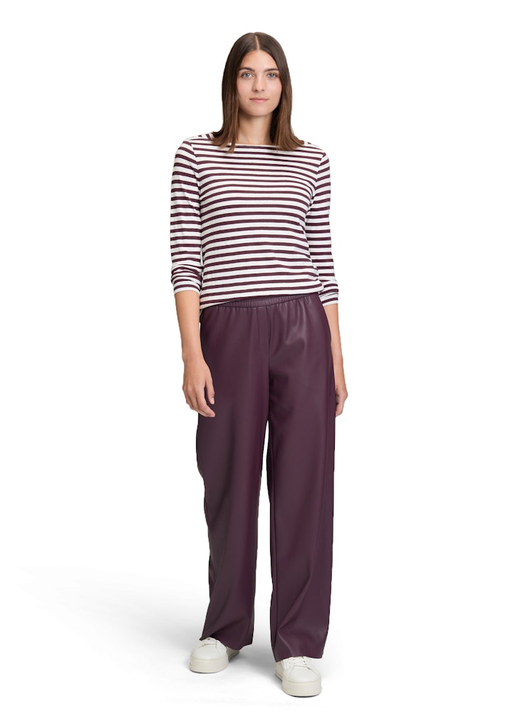 Betty & Co Damen T-Shirts Cream/Dark Red