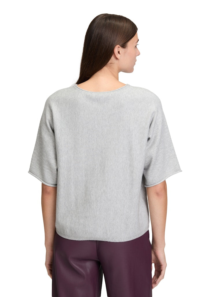 Betty & Co Damen Pullover Light Silver Me