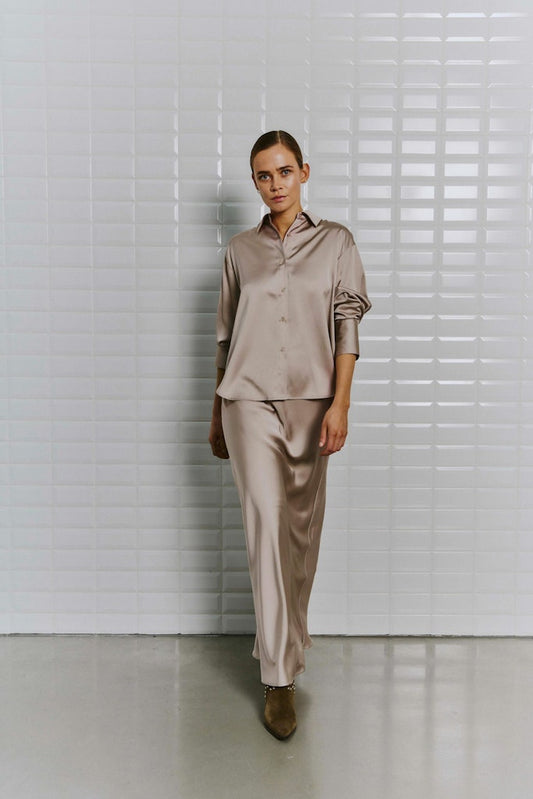 Withblack Damen Tops Frosted Al