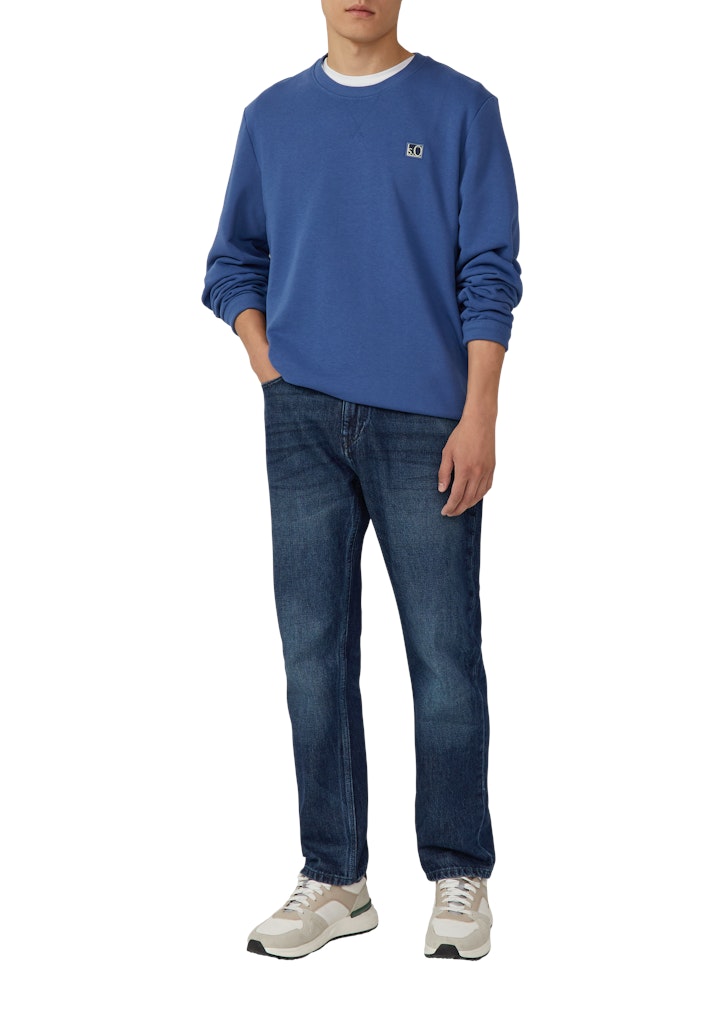 S. Oliver red Herren Sweatshirts Blue