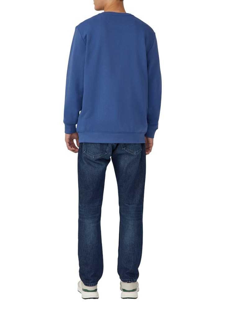 S. Oliver red Herren Sweatshirts Blue