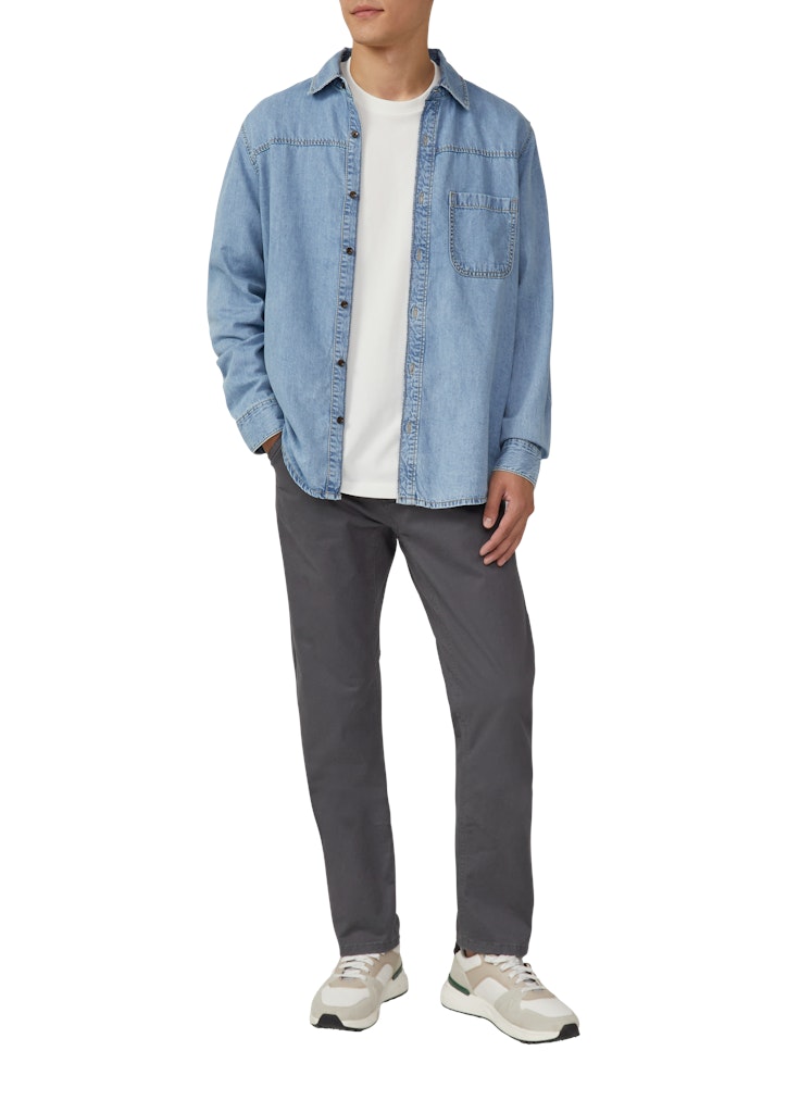 S. Oliver red Herren Hemden lang Blue