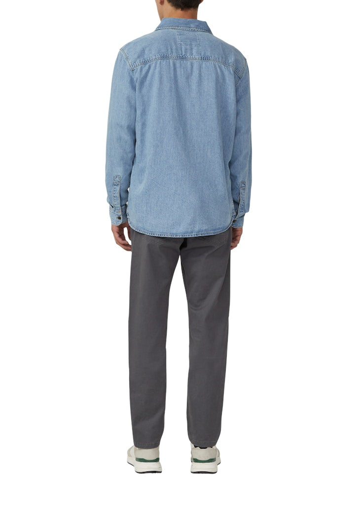 S. Oliver red Herren Hemden lang Blue