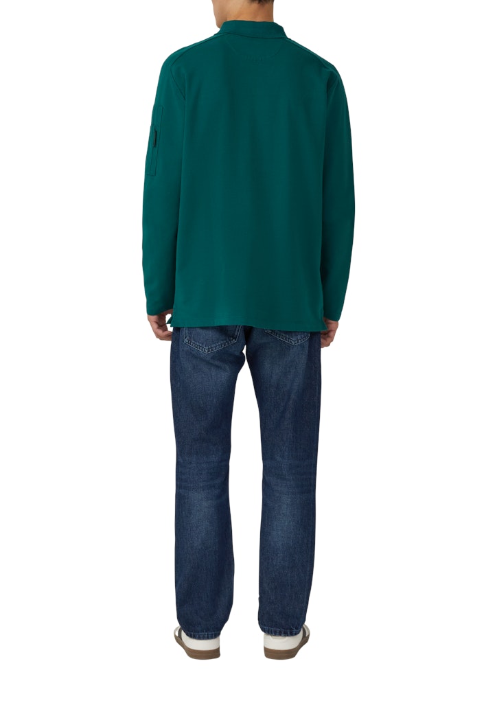 S. Oliver red Herren Polo-Shirts Green