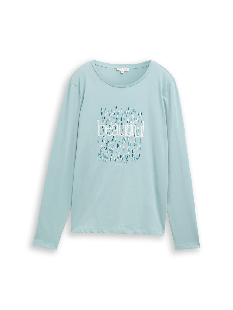 Tom Tailor Damen T-Shirts White Moss