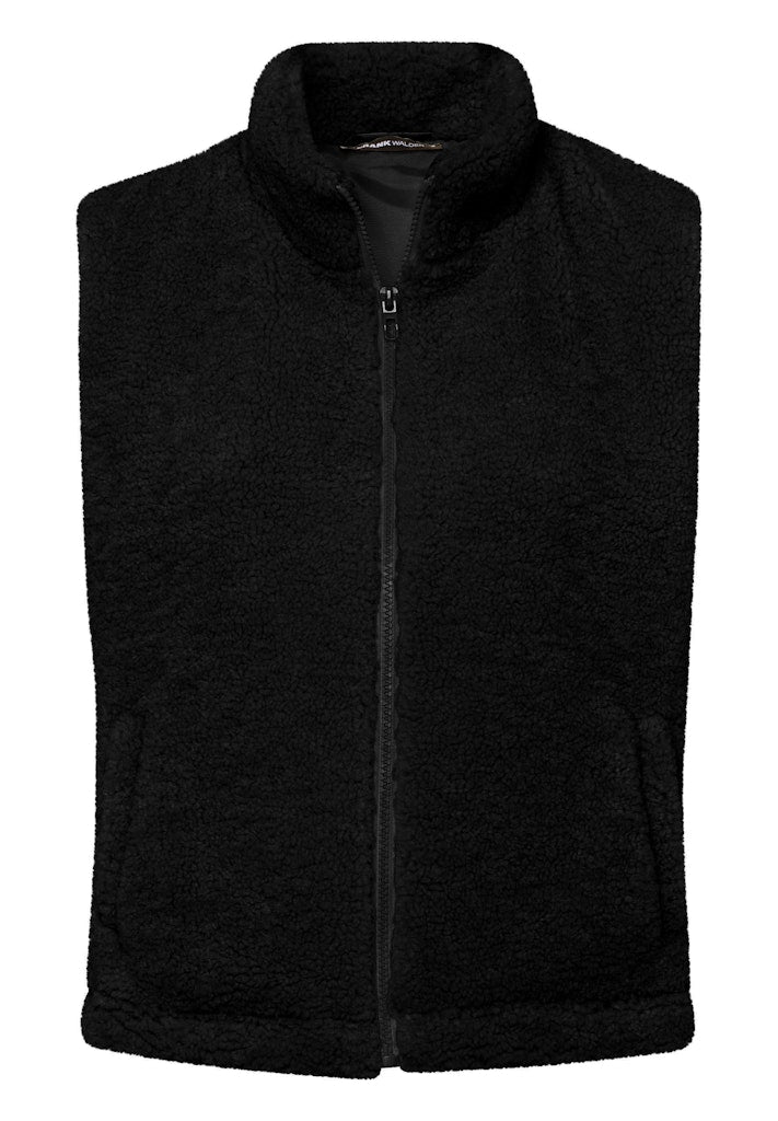 Frank Walder Damen Indoorwesten  Schwarz