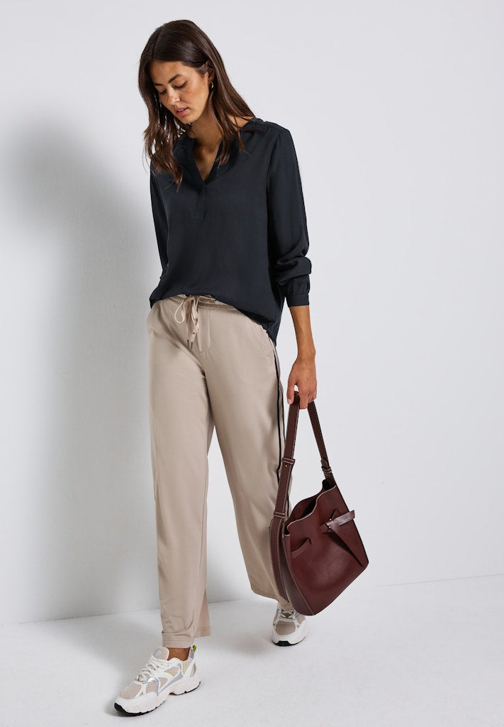 Street One Damen Blusen Dark Blue