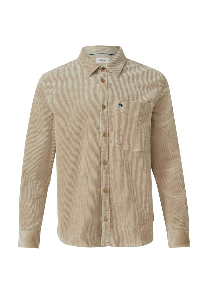 S. Oliver red Herren Hemden lang Brown