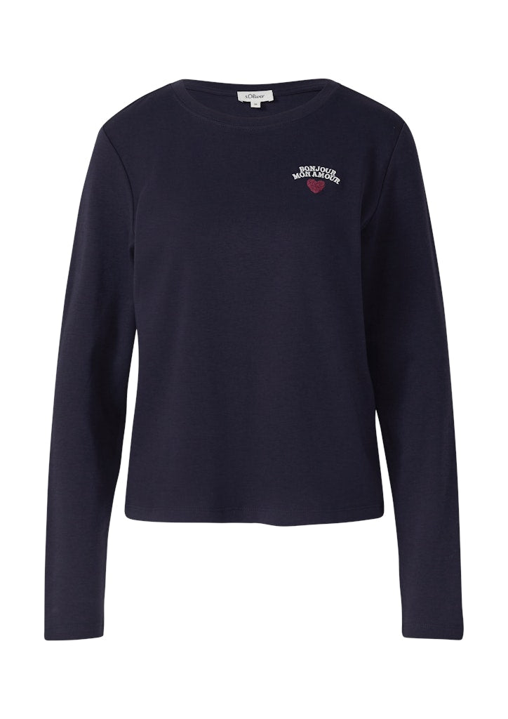 S. Oliver red Damen T-Shirts Blue