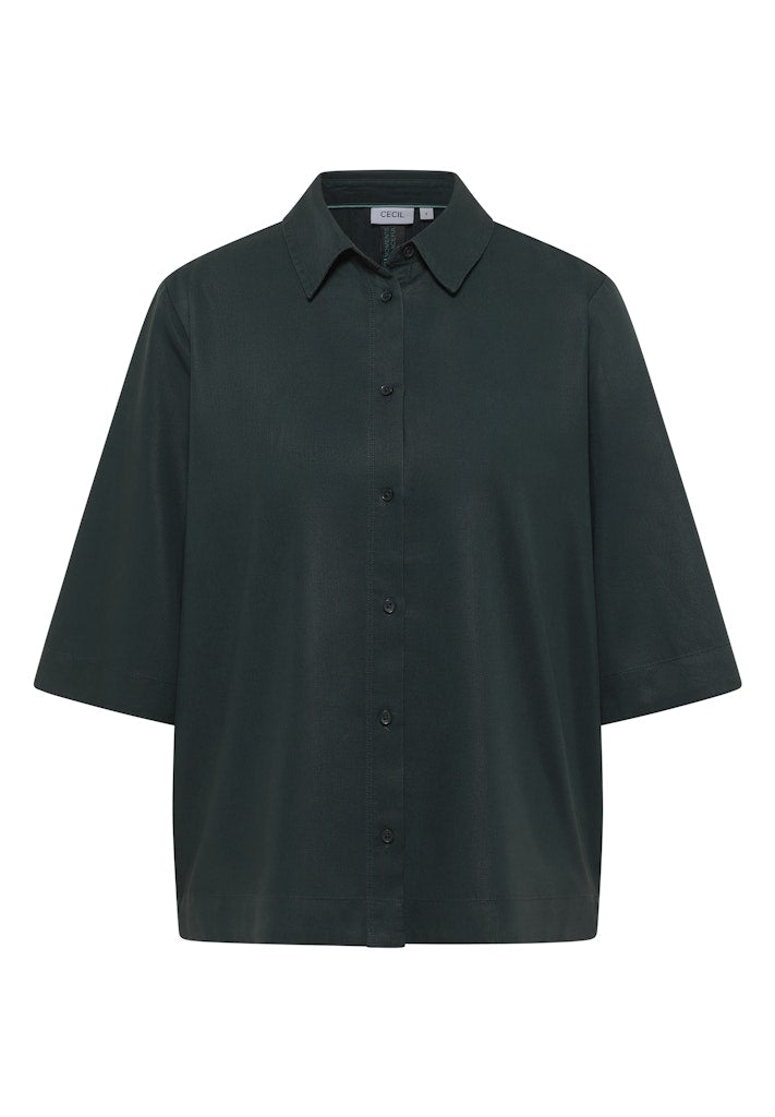 Cecil Damen Blusen  Ink Green