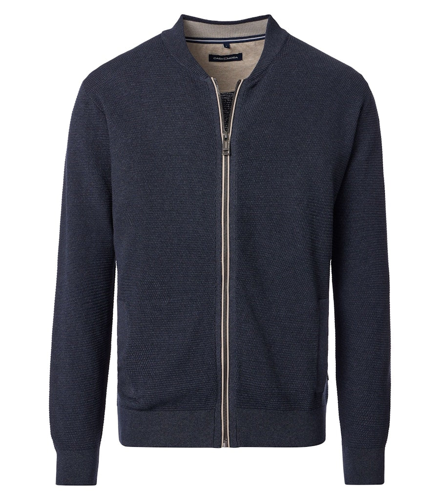 Casa Moda Herren Strickjacken  Aqua Bis Pe