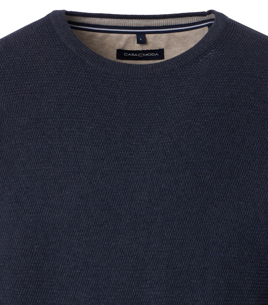 Casa Moda Herren Pullover  Aqua Bis Pe