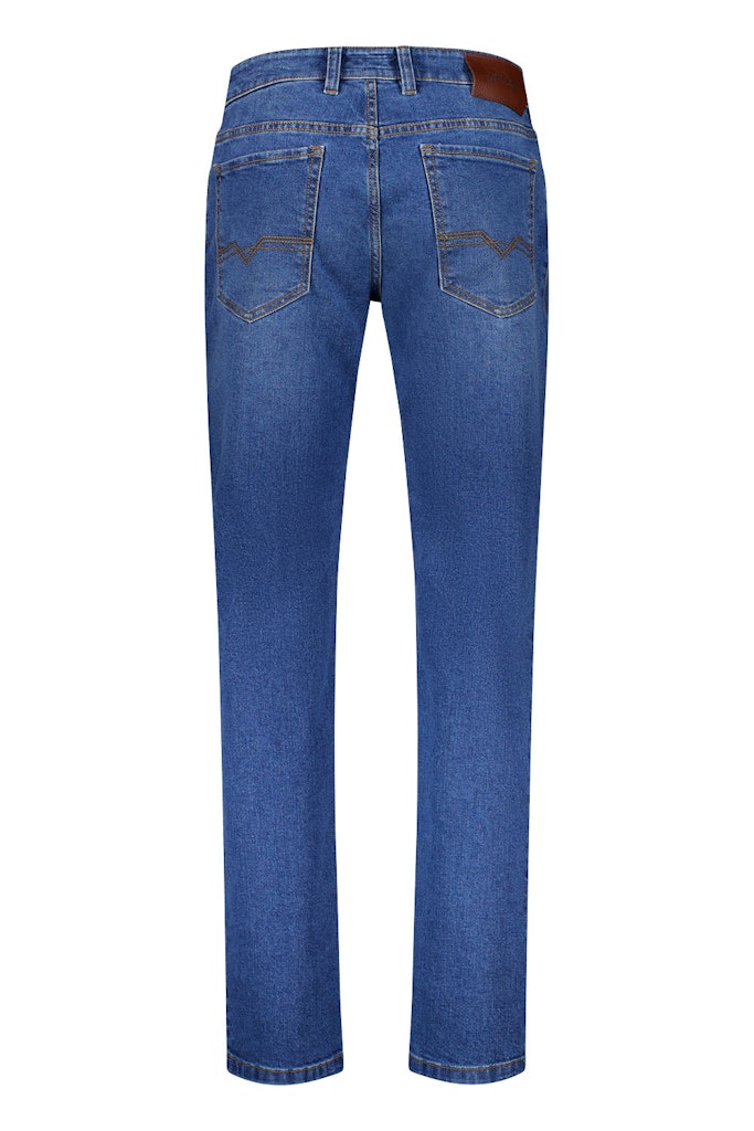 Gardeur Herren Jeans Stone Used