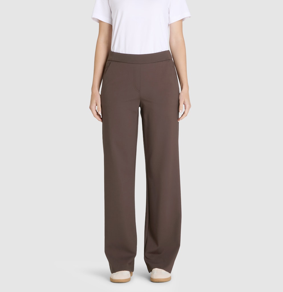 Mac Damen Hosen Truffle Brown