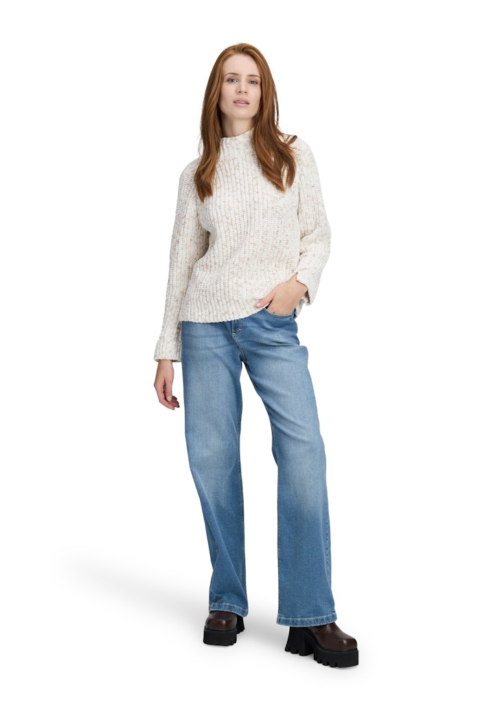 Cartoon Damen Pullover Light Beige Mel