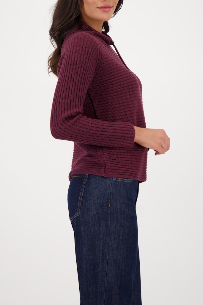 Monari Damen Pullover  Bordeaux