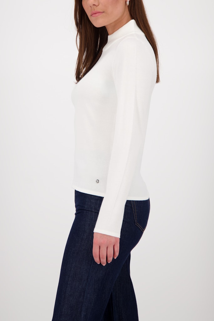 Monari Damen Pullover  Off-White