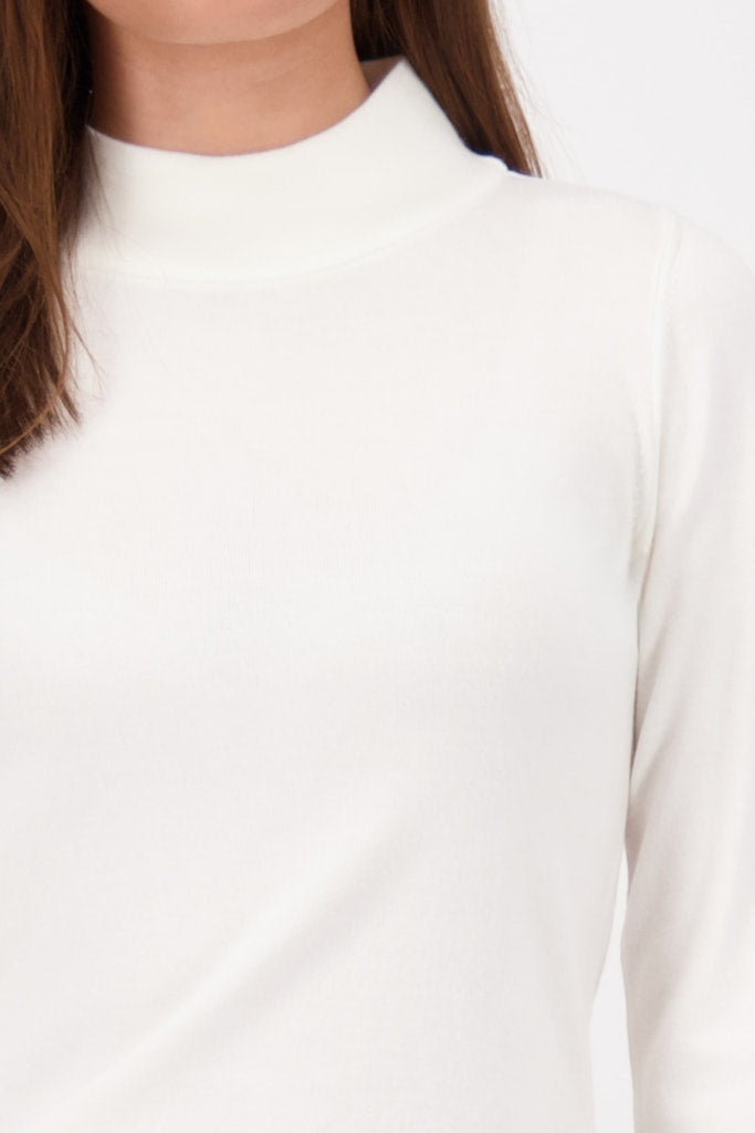 Monari Damen Pullover  Off-White