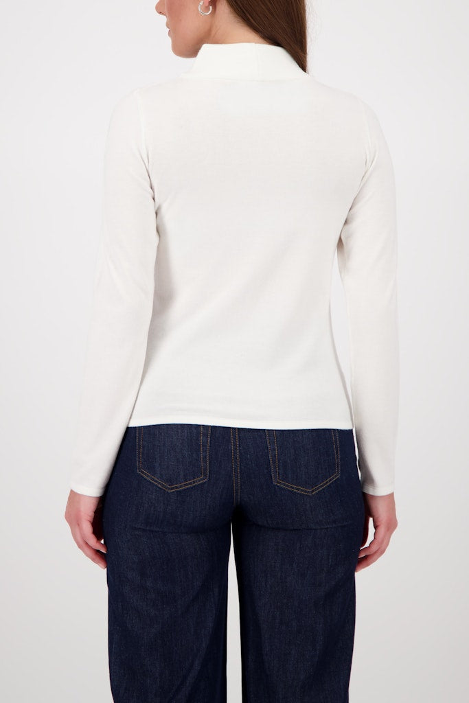 Monari Damen Pullover  Off-White