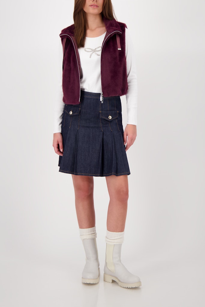 Monari Damen Outdoorwesten  Bordeaux