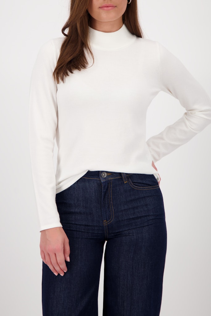 Monari Damen Pullover  Off-White