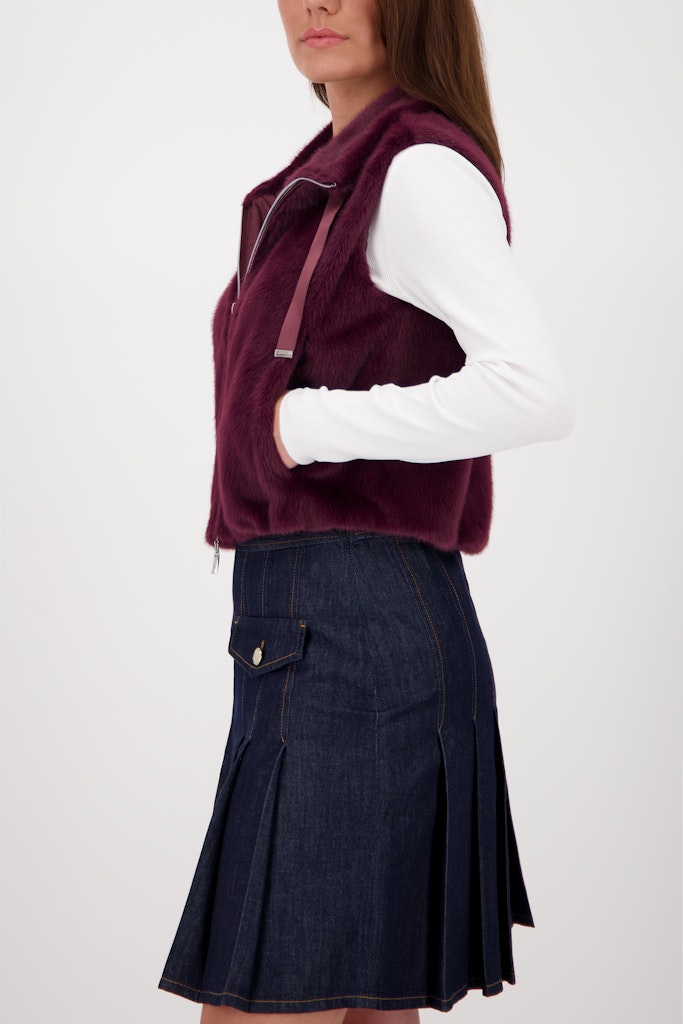 Monari Damen Outdoorwesten  Bordeaux