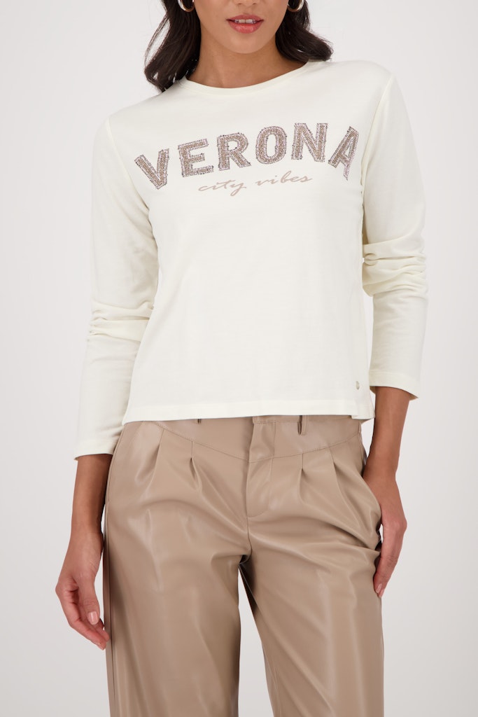 Monari Damen T-Shirts  Cashmere