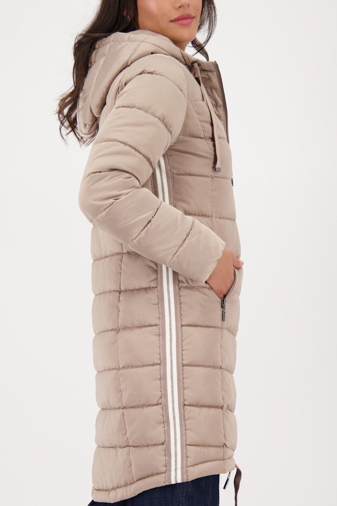 Monari Damen Mantel  Truffle