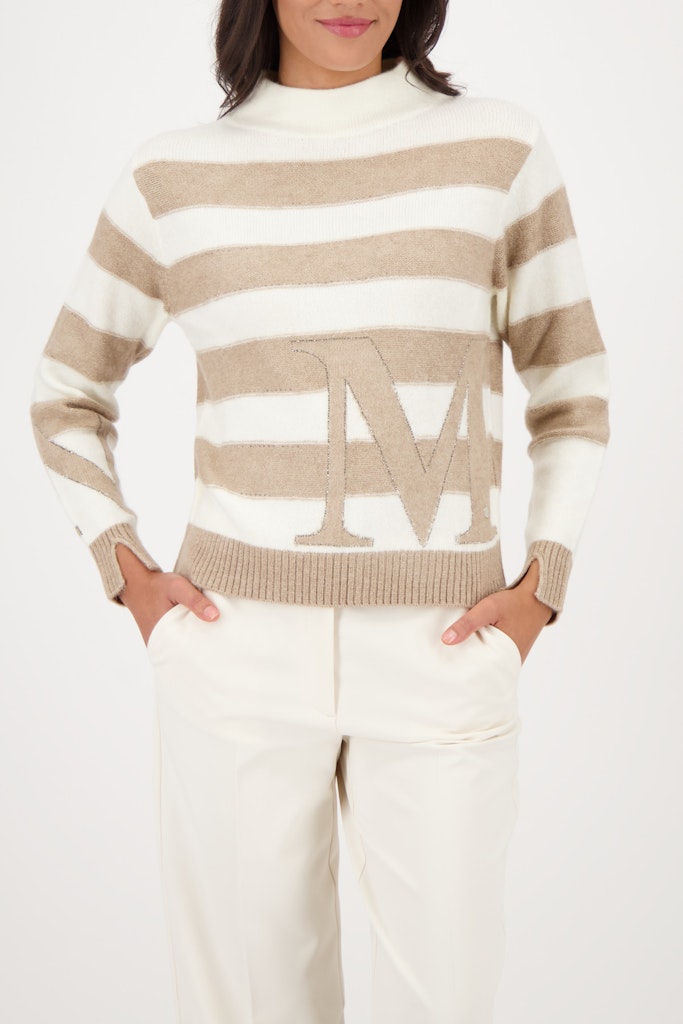 Monari Damen Pullover  Truffle Rin