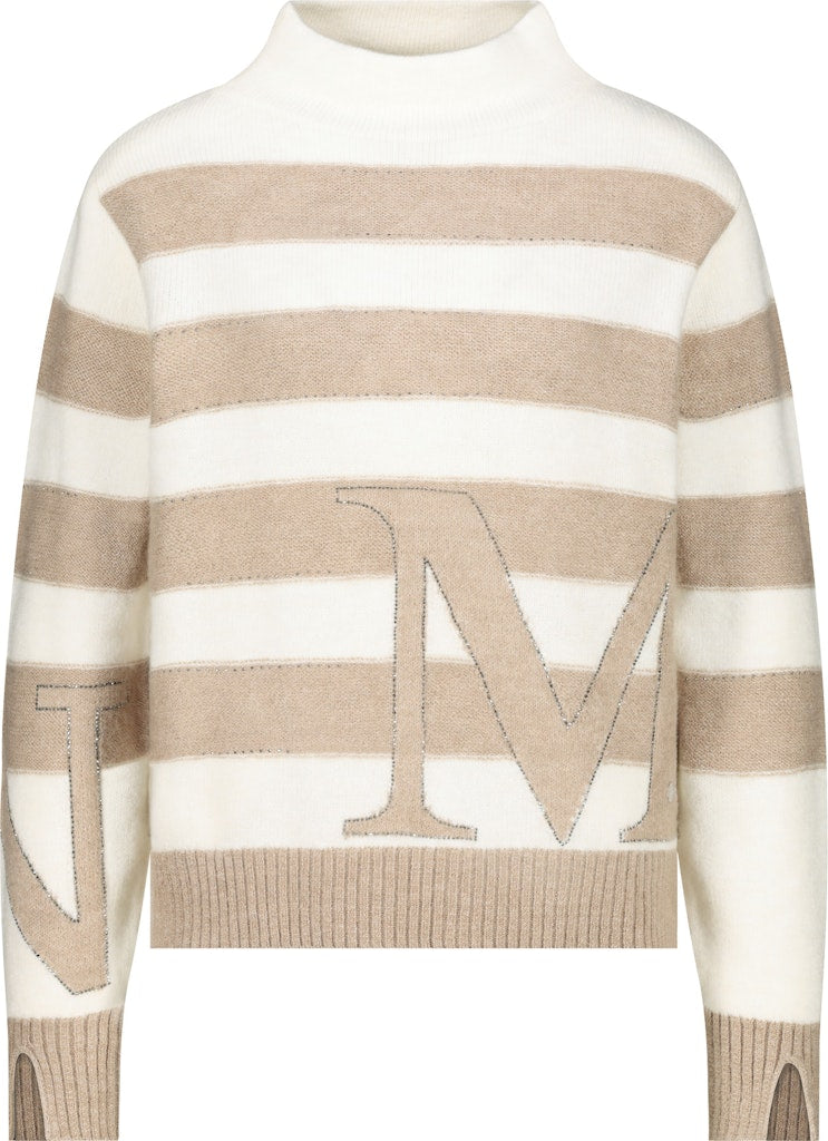 Monari Damen Pullover  Truffle Rin