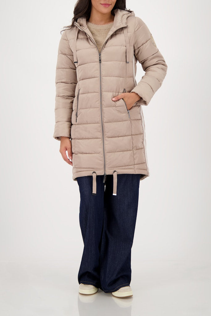 Monari Damen Mantel  Truffle