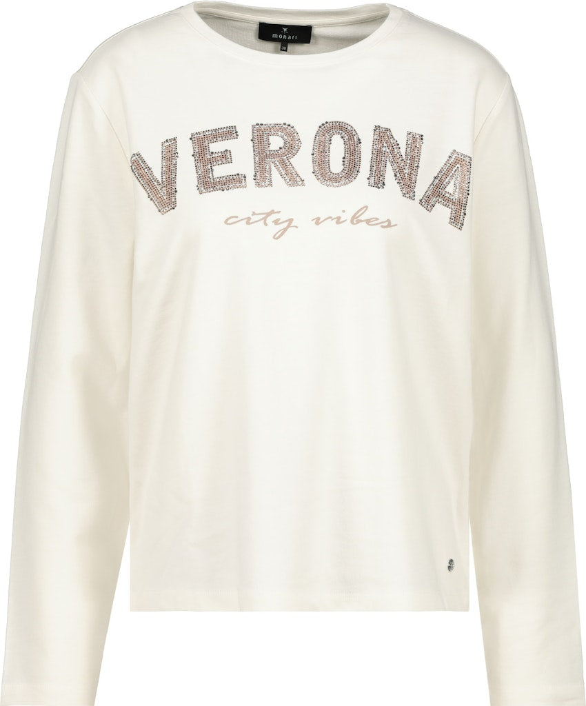 Monari Damen T-Shirts  Cashmere
