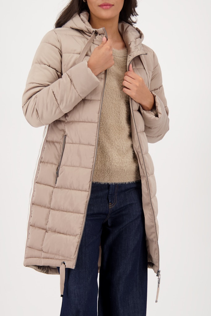Monari Damen Mantel  Truffle