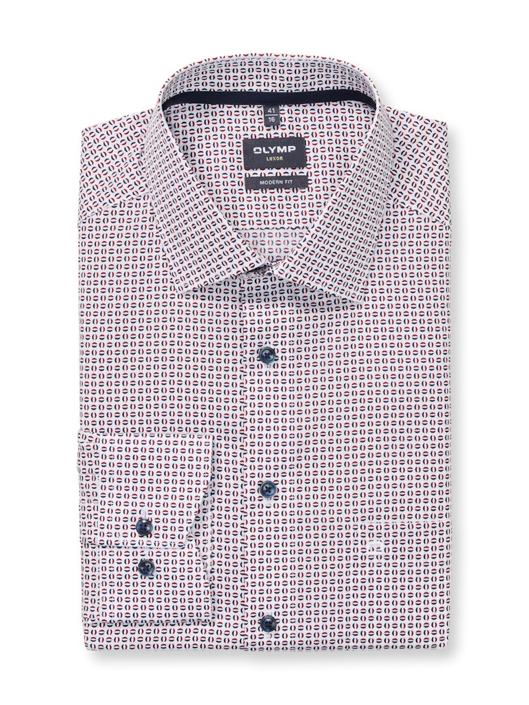 Olymp Herren Hemden lang Chianti