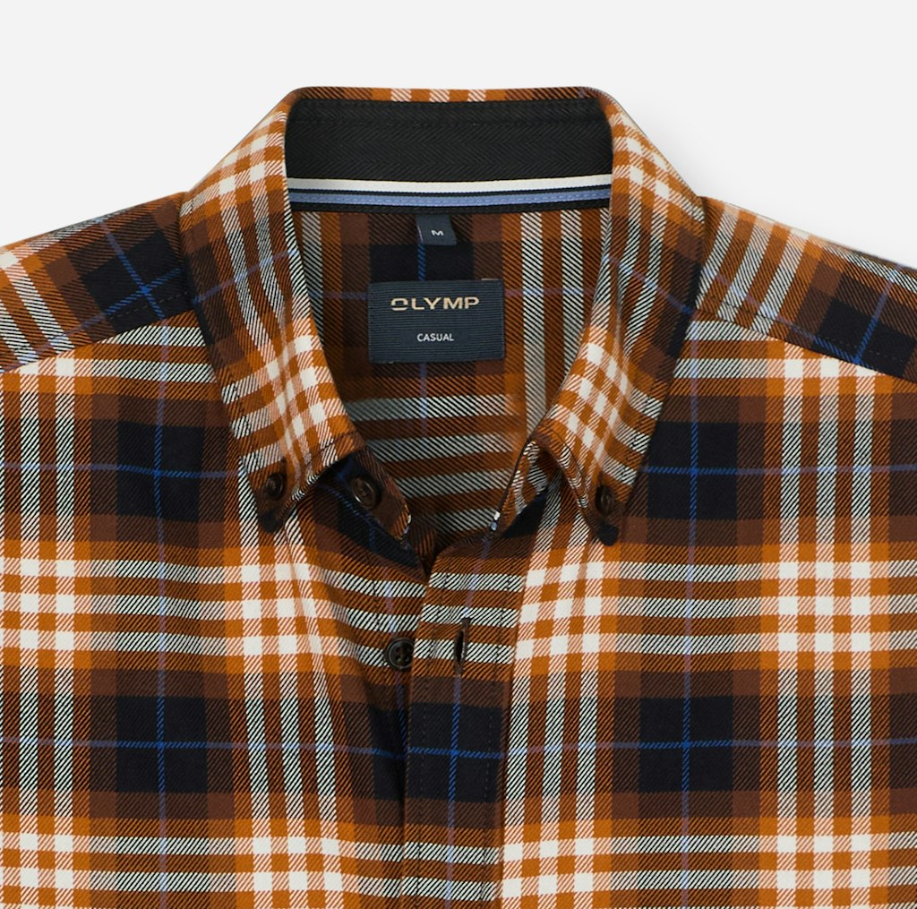 Olymp Herren Hemden Nougat